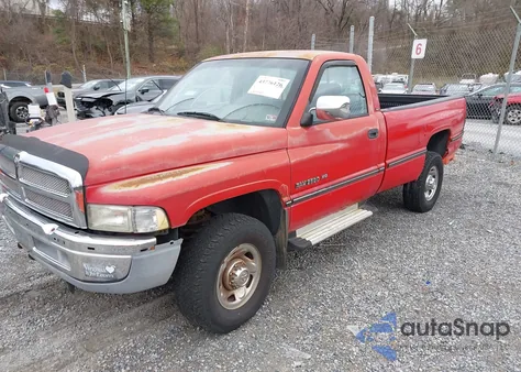 1996 Dodge Ram 2500 from USA, damaged, VIN 1B7JF26Z3TS596248